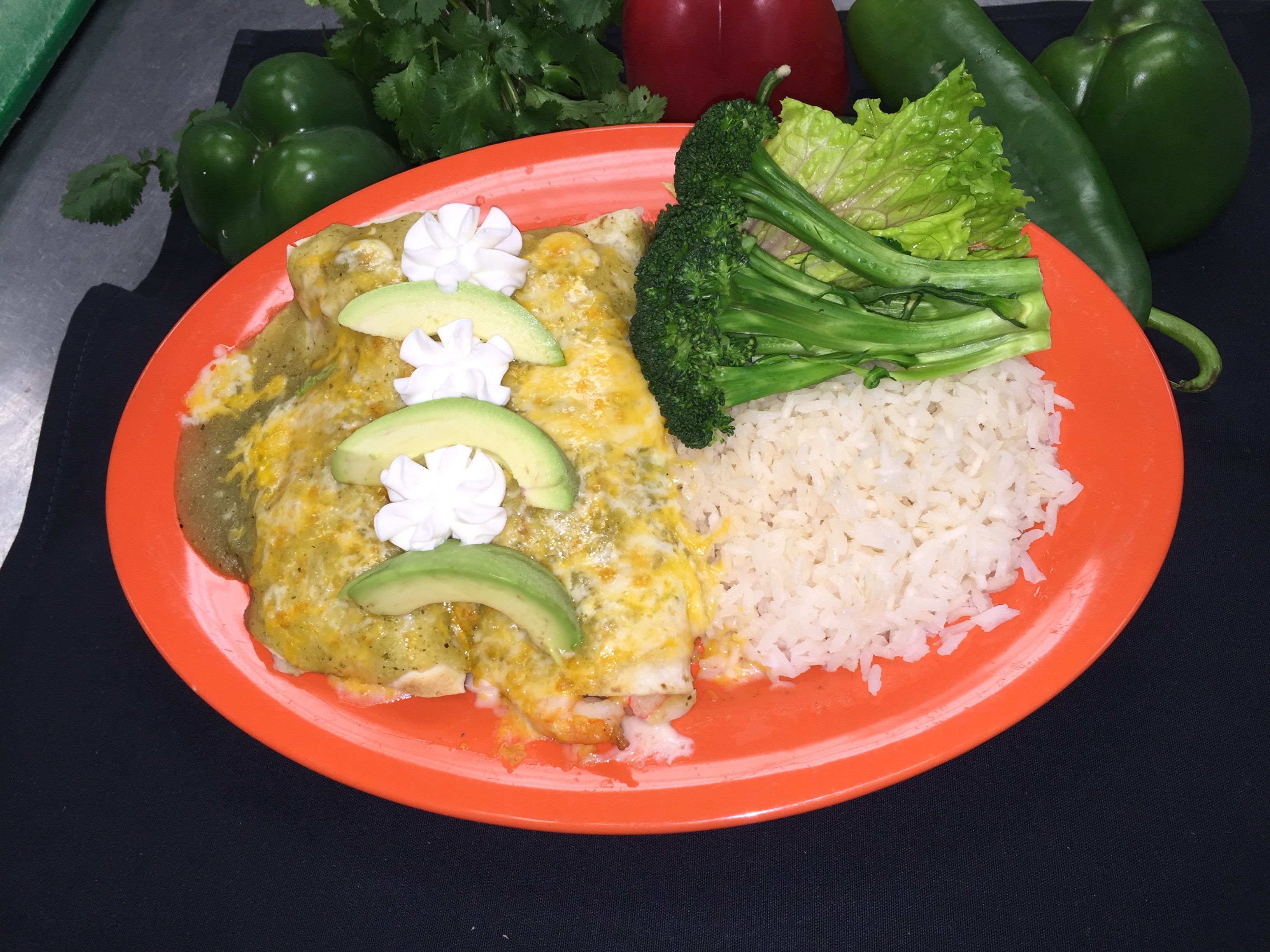 San Francisco Bay Enchiladas.