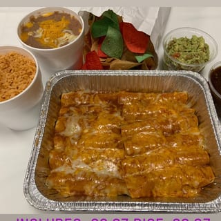 Family Cheese Enchilada Tray